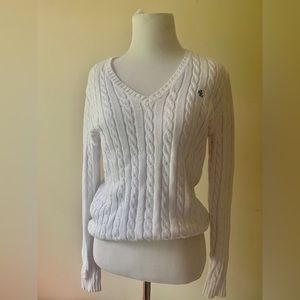Ralph Lauren White Preppy Sweeter